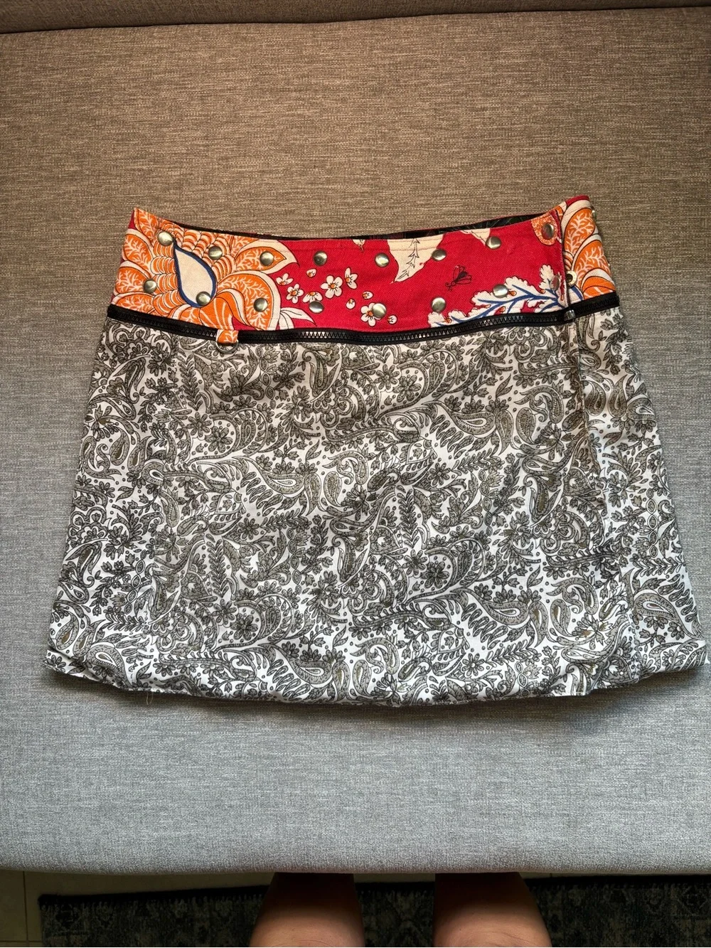 Zand Amsterdam Wraparound Reversible Skirt